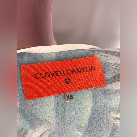 EUC Clover Canyon Multi Print Blouse - Picture 8 of 8